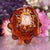 Rose Quartz with Silver Merkaba