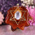 Rose Quartz with Gold Merkaba