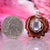 Rose Quartz with Silver Seed of Life
