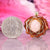Rose Quartz with Gold Seed of Life