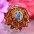 Aquamarine with Gold Moon Cycle