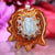 Aquamarine with Silver 64 Star Tetrahedron
