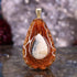 Crazy Lace Agate Teardrop