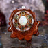White Opal with Silver Cube of Metatron Multi-Stone