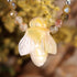 Mother of Pearl Bee Beaded Necklace