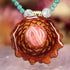 Rhodochrosite Beaded Choker Necklace