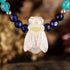 Mother of Pearl Bee Beaded Necklace