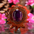 Amethyst with Gold Seed of Life