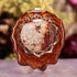 Crazy Lace Agate with Silver Solar Plexus (3rd) Chakra