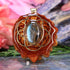 Labradorite with Gold Seed of Life