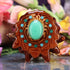 Variscite with Multi-Glow