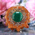 Malachite with Silver Crown (7th) Chakra