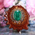 Malachite with Silver Crown (7th) Chakra
