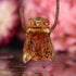 Amber Bee Necklace