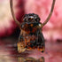 Amber Bee Necklace