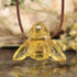 Amber Bee Necklace