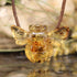 Amber Bee Necklace