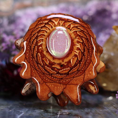 White Druzy Quartz