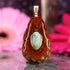 Sterling Opal Teardrop