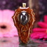 Black Druzy Quartz Teardrop