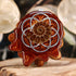 Ammonite with Silver Seed of Life