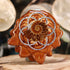 Ammonite with Silver Seed of Life
