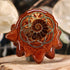 Ammonite with Gold Seed of Life