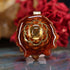Citrine with Gold Seed of Life