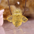 Amber Bee Necklace
