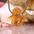 Amber Bee Necklace