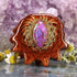 Purple Mohave Turquoise with Gold Crown (7th) Chakra
