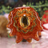 Yellow Amber with Gold Solar Plexus (3rd) Chakra Multi-Stone