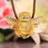 Amber Bee Necklace