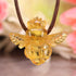 Amber Bee Necklace