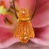 Amber Bee Necklace