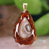 Crazy Lace Agate Teardrop