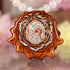 Crazy Lace Agate with Silver Sacral (2nd) Chakra Beaded Necklace