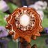 White Opal with Silver Flower of Life Multi-Stone