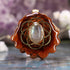 Labradorite with Gold Seed of Life