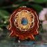 Orgonite with Silver Seed of Life