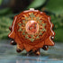 Mexican Fire Opal with Gold Sri Yantra