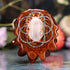 Moonstone with Silver Seed of Life