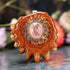 Moonstone with Silver Crown (7th) Chakra