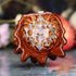 Moonstone with Silver Sri Yantra