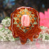 Rhodochrosite with Gold Sri Yantra