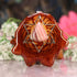 Rhodochrosite with Silver Merkaba