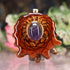 Tanzanite with Gold Merkaba