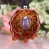 Tanzanite with Gold Seed of Life