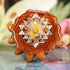 Bumblebee Jasper with Silver Sri Yantra