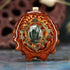 Seraphinite with Gold Sri Yantra